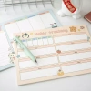 Tệp Ghi Chú Kế Hoạch Hàng Ngày Tuần Tháng Thời Khóa Biểu Bảng Plan Hình Mèo Cánh Cụt Gấu Đáng Yêu - Giá ưu đãi 35.689 9