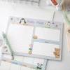Tệp Ghi Chú Kế Hoạch Hàng Ngày Tuần Tháng Thời Khóa Biểu Bảng Plan Hình Mèo Cánh Cụt Gấu Đáng Yêu - Giá ưu đãi 35.689 10
