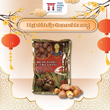 TẾT 2.026 Hạt dẻ hấp Nhật Bản tách vỏ 260gr - Giá ưu đãi 95.000 VND TẾT 2.026 Hạt dẻ hấp Nhật Bản tách vỏ 260gr - Giá ưu đãi 95.000 VND