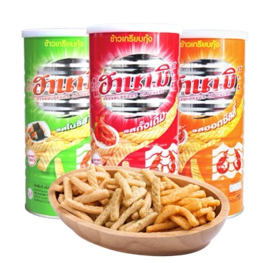 Tết 2.026 Lon 110gr Snack Hanami vị tôm Thái Lan - Bánh phồng tôm giòn, giá chỉ 67.800 VND 4