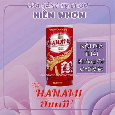 Tết 2.026 Lon 110gr Snack Hanami vị tôm Thái Lan - Bánh phồng tôm giòn, giá chỉ 67.800 VND 6