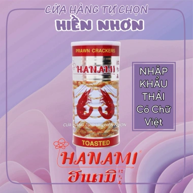 Tết 2.026 Lon 110gr Snack Hanami vị tôm Thái Lan - Bánh phồng tôm giòn, giá chỉ 67.800 VND 7