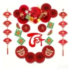 Tết 2.026 Set Chữ Tết Quạt Xếp Đỏ Xuân Phát Tài - Trang Trí Năm Mới Đón Hạnh Phúc Lotso Decor VN 5