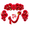Tết 2.026 Set Chữ Tết Quạt Xếp Đỏ Xuân Phát Tài - Trang Trí Năm Mới Đón Hạnh Phúc Lotso Decor VN 6