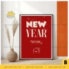 Tết 2.026 Tranh canvas chữ Happy New Year trang trí phòng giá ưu đãi 114k 10
