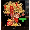Tết 2.026 - Tranh Dán Cửa Thần Tài Cây Tài Lộc 60x70cm Trang Trí May Mắn Phát Lộc 125k 8