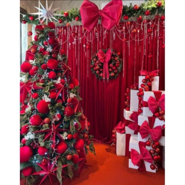 Tết 2.026 Vải Nhung Đỏ Con Công Phông Nền Trang Trí Bàn 50k - Lotso Decor VN 5 Tết 2.026 Vải Nhung Đỏ Con Công Phông Nền Trang Trí Bàn 50k - Lotso Decor VN 5