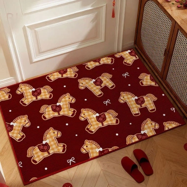 Tết Giáp Ngọ 2.026 Thảm Lau Chân Ngựa Con May Mắn Vải Lanh Thấm Hút Chống Trượt - Decor Nhà Tắm & Phòng Khách 7 Tết Giáp Ngọ 2.026 Thảm Lau Chân Ngựa Con May Mắn Vải Lanh Thấm Hút Chống Trượt - Decor Nhà Tắm & Phòng Khách 7