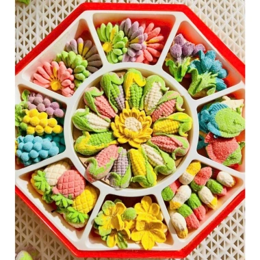 Tết Kẹo dẻo trái cây mix 250g - Nhiều vị thập cẩm, ăn vặt, giảm còn 25.000 VND