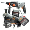TH2.606PRO Combo Khoan Bê Tông + Mài F1 2 Pin - Lõi Đồng, Chân Pin, 1.398.000 VND 2