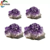Thạch Anh Tím Geode Pha Lê Chalisia Đá May Mắn Trang Trí Nhà, Giá 92.400₫ 4