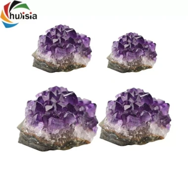 Thạch Anh Tím Geode Pha Lê Chalisia Đá May Mắn Trang Trí Nhà, Giá 92.400₫ 5 Thạch Anh Tím Geode Pha Lê Chalisia Đá May Mắn Trang Trí Nhà, Giá 92.400₫ 5
