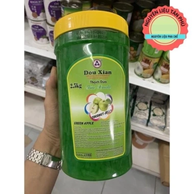 Thạch Dừa Dou Xian hương Táo Đào Dâu hũ 2,5kg - Ngon, bổ dưỡng, giảm giá 93.000đ 7