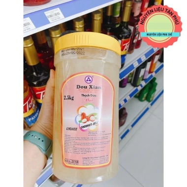 Thạch Dừa Dou Xian hương Táo Đào Dâu hũ 2,5kg - Ngon, bổ dưỡng, giảm giá 93.000đ 8