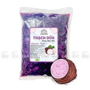 Thạch dừa Lotus 1.5kg - Hương vị thơm ngon, giá chỉ 32.400₫ giảm so với 41.796₫ 4 Thạch dừa Lotus 1.5kg - Hương vị thơm ngon, giá chỉ 32.400₫ giảm so với 41.796₫ 4