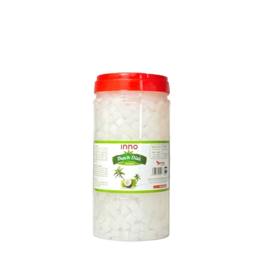Thạch Dừa Sunny hạt vuông 8x8 li hộp 2.2kg giá ưu đãi 55.000 VND, vị dừa tươi mát, thơm ngon 2