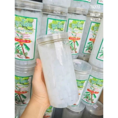 Thạch dừa Thái Lan 500gr - Dai giòn, vị ngọt thanh, ăn vừa miệng, 45.000 VND