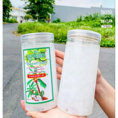 Thạch dừa Thái Lan 500gr - Dai giòn, vị ngọt thanh, ăn vừa miệng, 45.000 VND