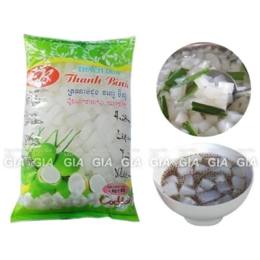 Thạch dừa Thanh Bình 1kg - 12 bịch thơm ngon, giá chỉ 277.000đ, giảm sâu 3 Thạch dừa Thanh Bình 1kg - 12 bịch thơm ngon, giá chỉ 277.000đ, giảm sâu 3