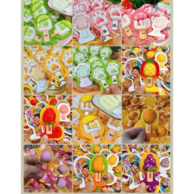 Thạch Que Kem Trái Cây Sữa Chua Phô Mai 3D Chunyayuan - Mix Đủ Vị, Giảm còn 145.000