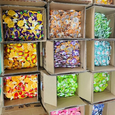 Thạch Que Kem Trái Cây Sữa Chua Phô Mai 3D Mix Vị Đậm Đà, Đồ Ăn Vặt Tết Giá 75.000đ 4