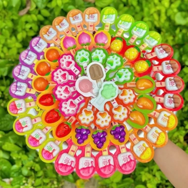 Thạch Que Kem Trái Cây Sữa Chua Phô Mai 3D Mix Vị Đậm Đà, Đồ Ăn Vặt Tết Giá 75.000đ 6