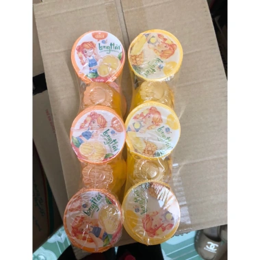 Thạch Rau Câu Trái Cây Long Hải 1 dây 5 cốc Nhiều Vị - Giá 22.590 - 17.790 VND