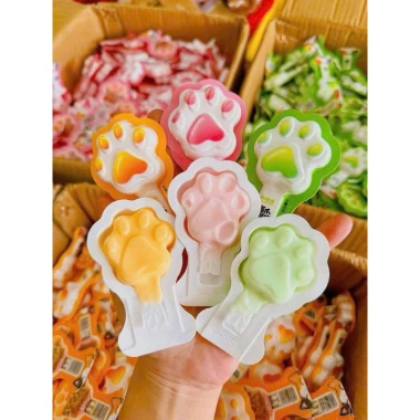 Thạch Trái Cây 3D Hình Thù Gói - Ngon Miệng, Đầy Màu Sắc, Giá Chỉ 40.000đ 3