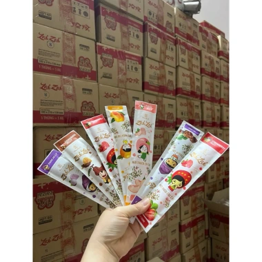 Thạch Zai Zai Đức Hạnh Mix Vị Trái Cây Ngẫu Nhiên 1kg 28 Cây Ngon Dưỡng 77.000đ 5