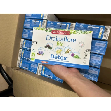 Thải Độc Cơ Thể Bio 5 Trong 1 Drainaflore - Detox Lọc, Da Đẹp, Dáng Thon - 649.000đ