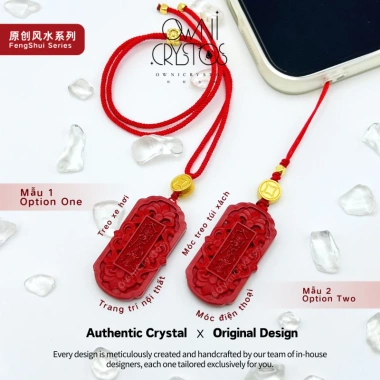 Thái Tuế Phù 2.026 Móc Khóa Chu Sa Tự Nhiên - Hộ Mệnh May Mắn và Bình An, Ưu Đãi 699.999₫ 6