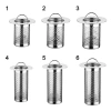 THALIA Bộ lọc bồn rửa chống tắc tay cầm, bộ thoát nước thép không gỉ chống thấm, nhà bếp & phòng tắm - 35.970₫ 2