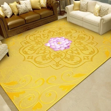 Thảm 3D đa năng phòng khách, ngủ, trà - Chống trượt, dễ lau, giá 232.835 VND 9