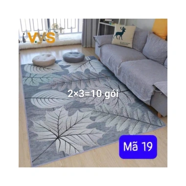Thảm 3D Kỷ mềm mịn 1m8x2m2 - Trải sàn, trải trường 4 mùa, giá ưu đãi 210.000₫
