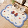 Thảm ăn mèo đá silic siêu thấm nước, chống trượt, dễ vệ sinh - Sàn nhà sạch, giá 271k VND 2