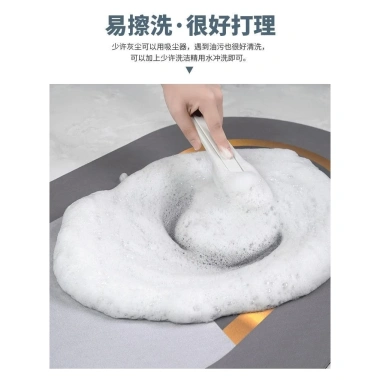 Thảm ăn mèo đá silic siêu thấm nước, chống trượt, dễ vệ sinh - Sàn nhà sạch, giá 271k VND 8