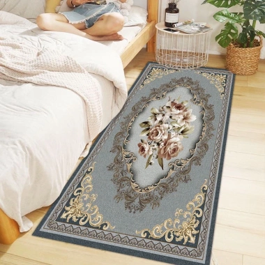 Thảm Bắc Âu Hình Chữ Nhật 120x180cm - Phòng ngủ, phòng khách, sofa, giá 93.068₫ 10