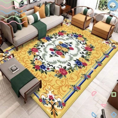 Thảm Bali 2x3m 5D nỉ lì cao cấp - Trải sàn phòng khách, ngủ, sofa, decor chỉ 60.000 VND 6