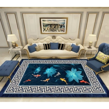 Thảm Bali 5D hoàng gia - Cổ điển 1.6x2.3 & 2x3m, Giá ưu đãi 169.000 VND