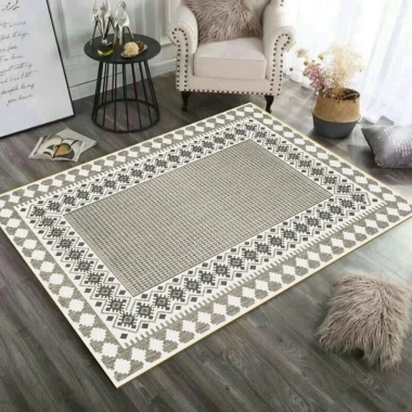 Thảm Bali hoa đào Tết - Trang trí phòng khách, sofa, 1.6x2.3m & 2x3m, giá chỉ 199k 6