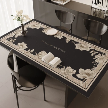 Thảm Bàn Ăn Sang Trọng Chống Thấm Nước & Dầu Dùng Một Lần – Da Khăn Bảo Vệ, Giá 171.298₫