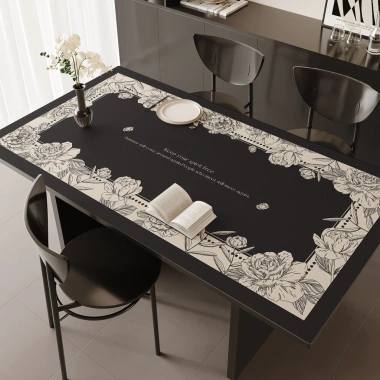 Thảm Bàn Ăn Sang Trọng Chống Thấm Nước & Dầu Dùng Một Lần – Da Khăn Bảo Vệ, Giá 171.298₫