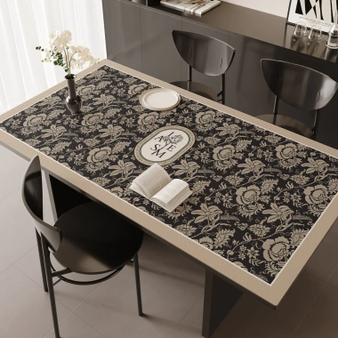 Thảm Bàn Ăn Sang Trọng Chống Thấm Nước & Dầu Dùng Một Lần – Da Khăn Bảo Vệ, Giá 171.298₫