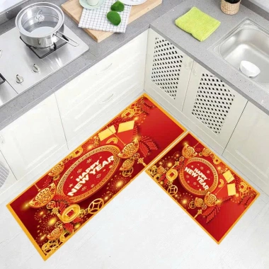 Thảm bếp Tết Combo 2 tấm 40x60 + 40x120 cm nỉ lì, chống trượt cao su 3 Thảm bếp Tết Combo 2 tấm 40x60 + 40x120 cm nỉ lì, chống trượt cao su 3