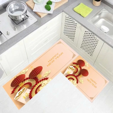 Thảm bếp Tết Combo 2 tấm 40x60 + 40x120 cm nỉ lì, chống trượt cao su 4 Thảm bếp Tết Combo 2 tấm 40x60 + 40x120 cm nỉ lì, chống trượt cao su 4