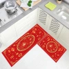 Thảm bếp Tết Combo 2 tấm 40x60 + 40x120 cm nỉ lì, chống trượt cao su 5