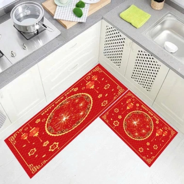 Thảm bếp Tết Combo 2 tấm 40x60 + 40x120 cm nỉ lì, chống trượt cao su 5 Thảm bếp Tết Combo 2 tấm 40x60 + 40x120 cm nỉ lì, chống trượt cao su 5