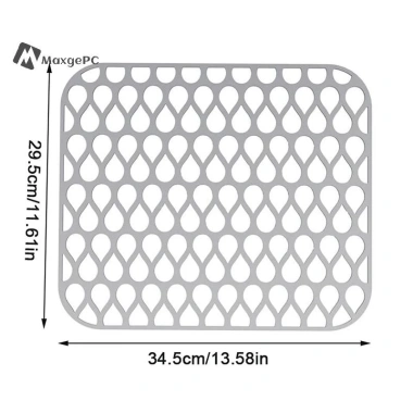 Thảm bồn rửa chén silicon chịu nhiệt, chống trượt, tấm thoát nước đa chức năng 164.268₫