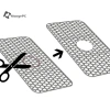 Thảm bồn rửa chén silicon chịu nhiệt, chống trượt, tấm thoát nước đa chức năng 164.268₫ 8