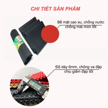 Thảm cao su lót sàn xe ô tô đa năng cho xe con du lịch, khách, tải - Giá chỉ 55.000 VND 3